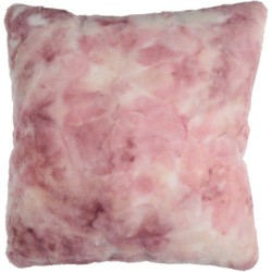 Tapijtenloods Rumba Kussen Vacht Hoogpolig Soft Touch Roze- 45x45 CM