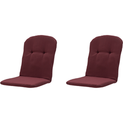 Madison - Hoge kuip - Panama bordeaux - 45x96 - Rood - 2 Stuks