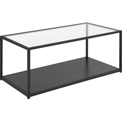 Beliani MEDORA - Salontafel-Zwart-Glas