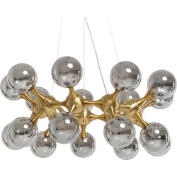 Kare Hanglamp Atomic Balls Brass