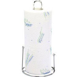 Keukenpapier houder metaal 12 x 32 cm - Keukenrolhouders