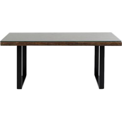 Eettafel Conley Zwart 180x90cm