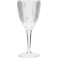 Riviera Maison Outdoor Wijnglas 380 ml, Drinkglas, niet breekbaar, Glazen & Bekers - RM Live For Summer Wine Glass - Transparant - MS