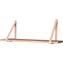 Thomas houten wandplank naturel - 120 x 80 cm