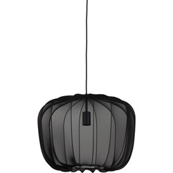 Light and Living hanglamp  - zwart - textiel - 2963412