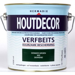 Houtdecor 623 donker groen 2500 ml