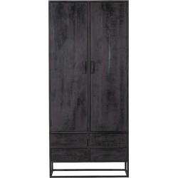 Starfurn Kabinet Denver Black | 90 cm