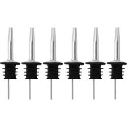 Krumble Schenktuit RVS met rubberen afsluiting - Set van 6