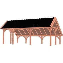 Trendhout douglas kapschuur De Hoeve XL, 815 x 440 cm