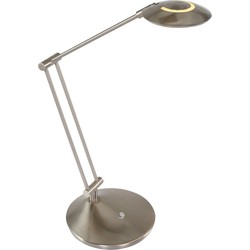 Steinhauer tafellamp Zodiac led - staal - metaal - 18 cm - ingebouwde LED-module - 2109ST