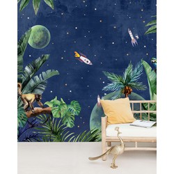 Creative Lab Amsterdam From Jungle to Space Mural 389,6 cm x 280 cm  