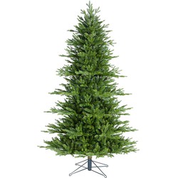 Black box kunstkerstboom macallan pine maat in cm: 155 x 104 groen