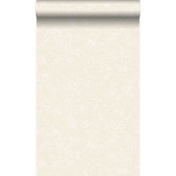 Origin Wallcoverings behang effen crème - 53 cm x 10,05 m - 346202