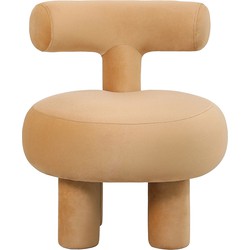 Leitmotiv - Fauteuil Abrazo - Zandbruin