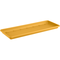 Barcelona trough saucer 70 honey yellow schotel