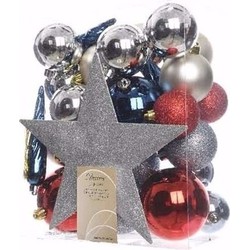 Elegant Christmas kerstboom decoratie set 33-delig - Kerstbal