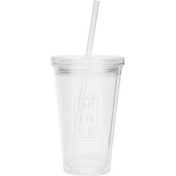Iced Drinks To Go Cup & Straw