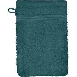 Twentse Damast Washandjes 6 stuks - Petrol