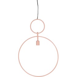 Light & Living - Hanglamp Dorina - 50x4x70 - Roze