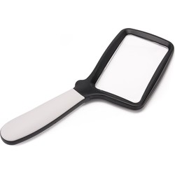 Decopatent® Hand Loep LED verlichting - 2x Vergroting - Vergrootglas slechtziende - Handloep - Inklapbaar Lees licht - Magnifier