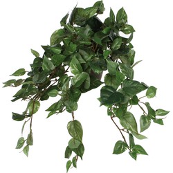 Scindapsus Drakenklimop kunstplant groen L45 x B25 x H25 cm hangplant - Kunstplanten
