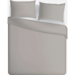 Larson - Luxe hotelkwaliteit dekbedovertrek - Tweepersoons - 240x220cm - Lichtgrijs