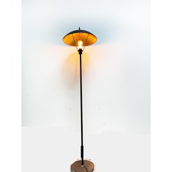 Groenovatie Nantes Industrieel Design Vloerlamp Goud Zwart