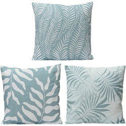 Kussen polyester l45b45h4 cm grn a3