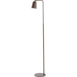 Light & Living - vloerlamp - Salomo - bruin - metaal - leeslamp - E27 - 1819452