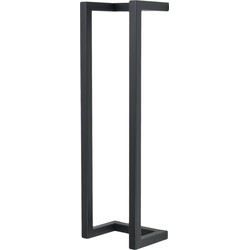 LOFT42 Firm Wandhanddoekenhouder Small - Zwart - Metaal