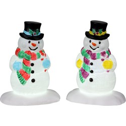 Je Holly Hat Snowman Set Of 2 B/O (4.5V) Kerst koopt je goedkoop bij Warentuin.