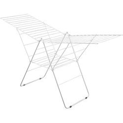 Metaltex Amsterdam Droogrek 32 m Drooglijn 208x64x104 cm Wit