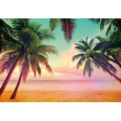 Sanders & Sanders fotobehang strand multicolor - 368 x 254 cm - 612132