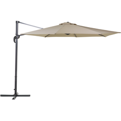 Beliani SAVONA - Cantilever parasol-Beige-Polyester