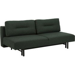 Slaapbank - Groen Stof - 200x105x83cm - Chiara