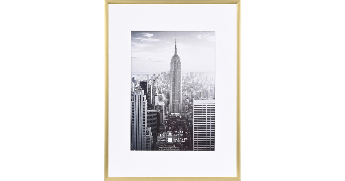 Henzo Fotolijst - Manhattan - Fotomaat 30x40 cm - Goud