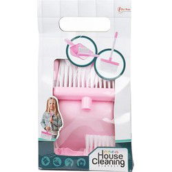 Toi-Toys House Cleaning Speelset 3-delig Roze/Wit