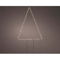 microled steker l1b52h77 cm zwart/wit kerstverlichting