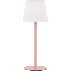Tafellamp Outdoors - Roze - 15x15x40cm
