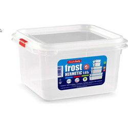 Plasticforte vershoudbakje - deksel - 17 x 18 x 10 cm - 1.6L - Vershoudbakjes
