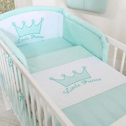 My Sweet Baby Overtrekset Little Prince/Princess Mint-Borduursel - Princess