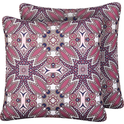 Beliani MIRAGE - Buitenkussen-Paars-Polyester