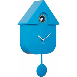 Koekoeksklok Modern Cuckoo - Blauw - 8.5x21.5x41cm