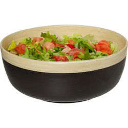 Secret de Gourmet - Slakom/serveer schaal- Bamboe - D30 cm - Saladeschalen