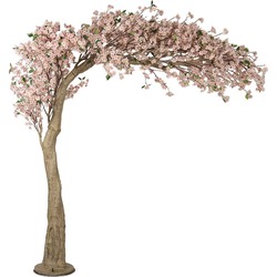Clayre & Eef Kunst Kersenbloesem 320 cm Grijs Wit Kunststof