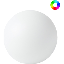 Beliani JOCOY - LED bolvormige lamp voor buiten-Wit-Polypropyleen