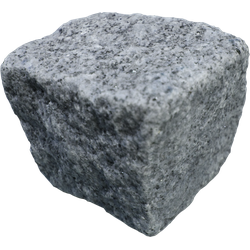 Portugees Graniet tb natuursteen keien verpakt in kratten 8x10 cm prijs per m2