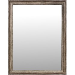 Clayre & Eef Spiegel 34x44 cm Bruin Houtproduct