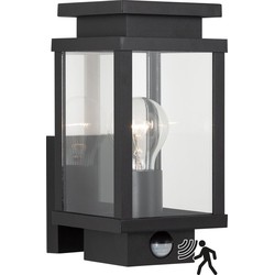 Boston lamp met sensor zwart - KS Verlichting