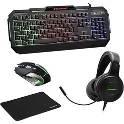 4-delige gaming set met muis toetsenbord bluetooth-koptelefoon muismat